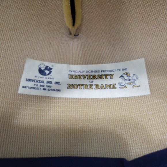 Vintage Trucker Hat OS Notre Dame Fighting Irish Hat By Supreme A Brand To Trust - Picture 7 of 9